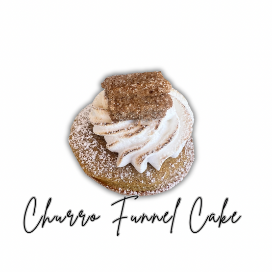 Churro Funnel Cake